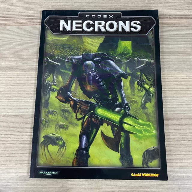 Codex Necrons Warhammer 40,000 Xenos Rules Ergänzung 2002 40K 3RD Edition