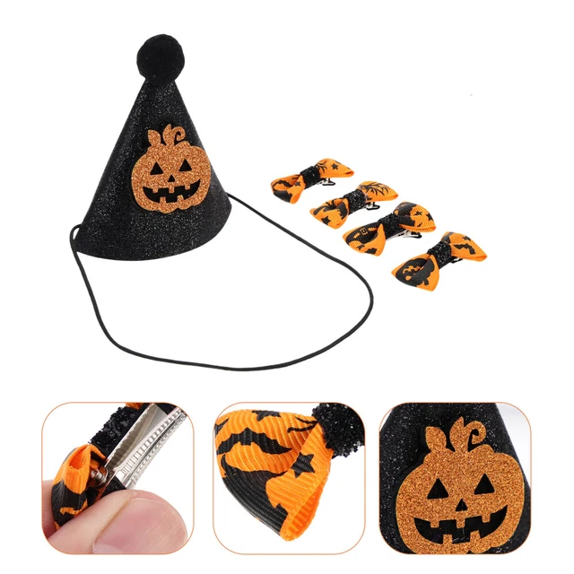 1 Set dog hat Hund Haustier Party Lustige Welpen Bowtie Decor Für Schmücken Foto