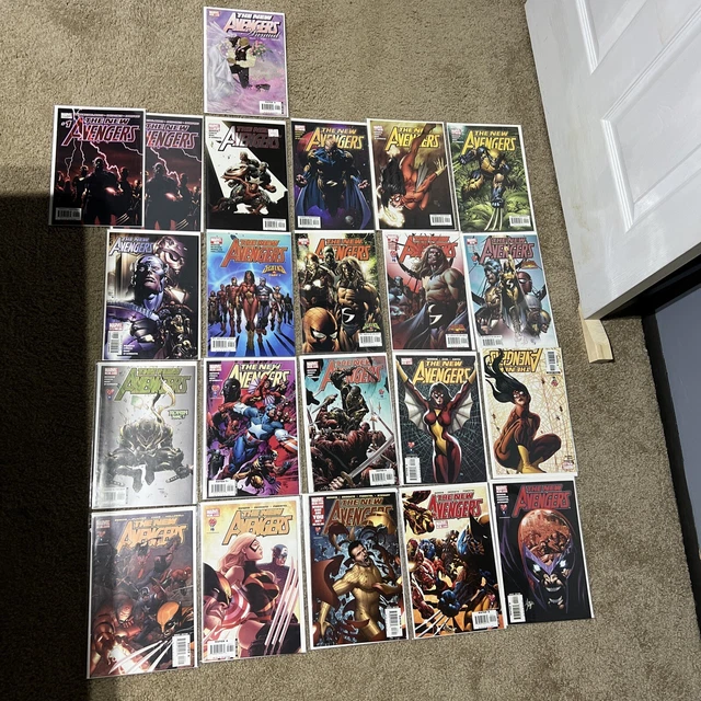 New Avengers #1-20 plus annual  NM- 1st Appearance of Illuminati **KEY ISSUES**