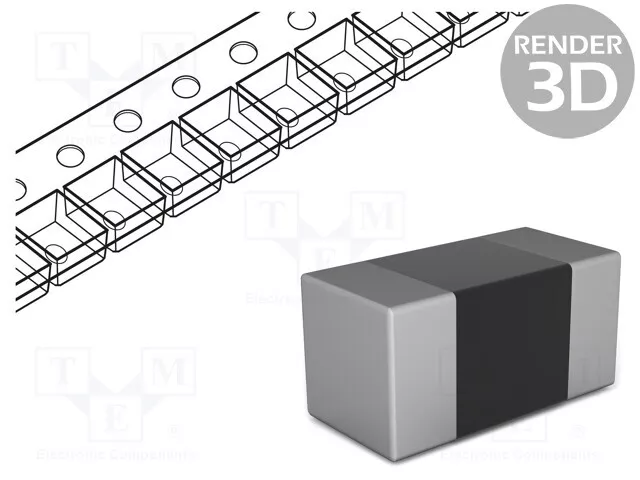 Parafoudre : Ceradiode SMD 0603 Ubetrieb Max: 5,6VDC 470pF B72500D0050A060 Ovr