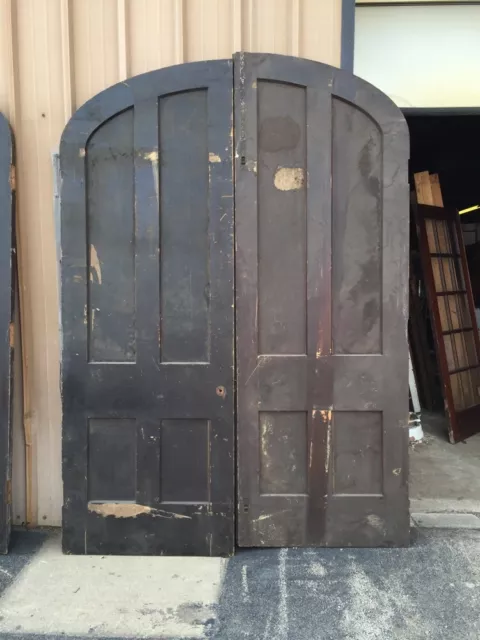 D 141 One Pair Antique Arched Double Doors Popular