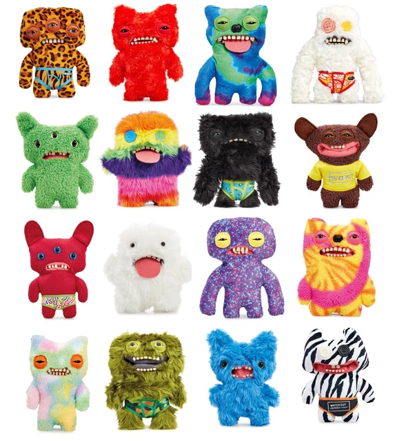 Fugglers Funny Ugly Monster RARE 9 and 12 Inch Plush Toys Assortment