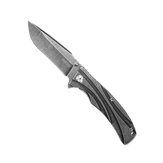 Couteau Kershaw Manifold 1303Bw -  Couteau De Poche Pliant Tout Acier