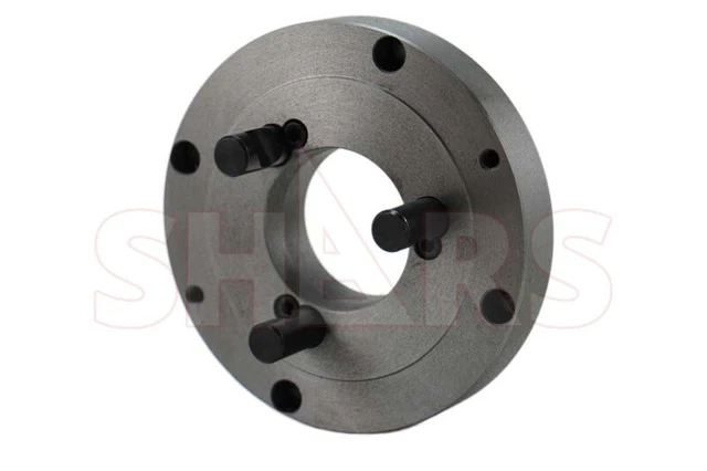 Shars 6.3" D1-4 Fully Machined Lathe Chuck Back Plate for 6" Independent Chuck R