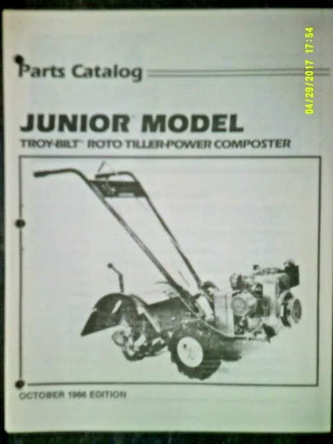 Troy bilt 2025 pony parts manual