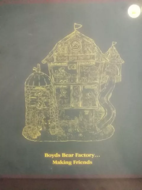 Boyds Bear Factory Makin’ Friends With Box new style #4015182