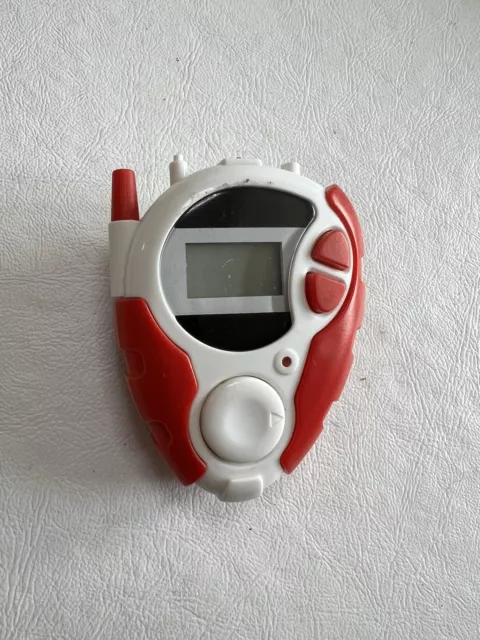 2000 Toei, Bandai DIGIMON Clear Orange & White D3 Digivice Read As Is For Parts