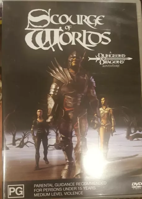 Scourge Of The Worlds Rare Oop Deleted Cult Dvd Dungeons And Dragons Film Game