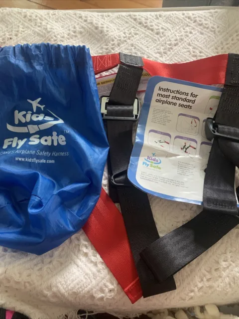 Kids Fly Safe Cares Airplane Safety Harness - FAA Approved
