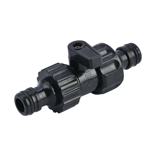 Garden Hose Pipe Inline Tap 1/2\ Shut Off Valve Fitting Connector Removable 5