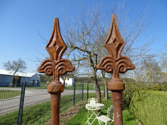 V3487 Rosenstab ~ 2 Stück ~ Rankstab ~ Rankhilfe ~ Gartenstecker ~ Gartenstab