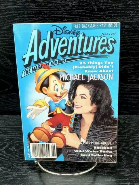 Disney Adventures Magazine Jackson Pinocchio Lego Insert June 1993 Vol 3, No 8