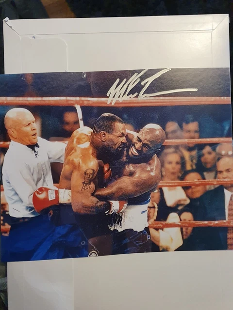 Mike Tyson Signed 10x8 Photo With c.o.a