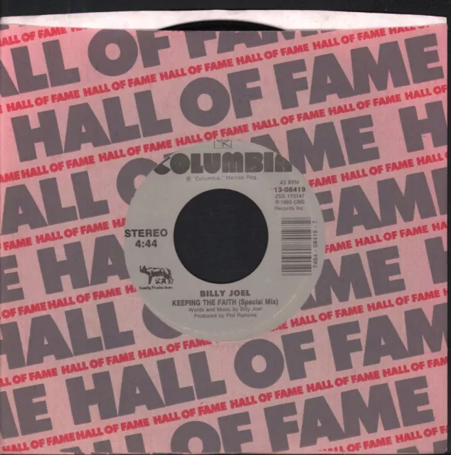 Billy Joel - Keeping the Faith Special Mix - Used Vinyl Record 7 inc - J326z