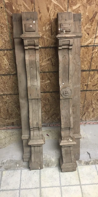 HUGE antique Wood architectural salvage