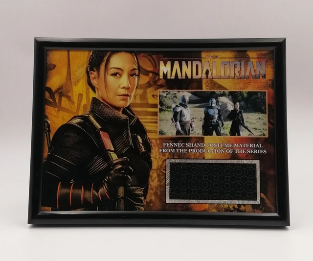 THE MANDALORIAN FENNEC Shand Costume Movie Prop Display Star Wars Coa £ ...