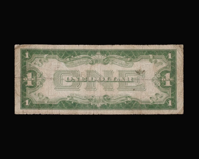 1928-A $1 Funnyback Silver Certificate Note - Fr. 1601 3