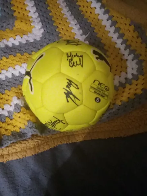 Bristol City  Signed Football