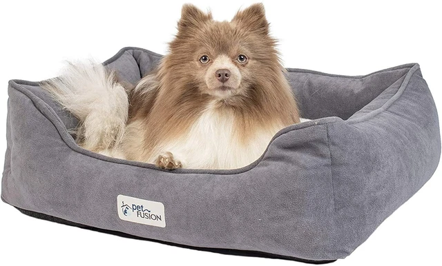 PetFusion Calming Cuddler Dog Bed & Cat Bed | Anti-Anxiety Dog Bed for Small Dog