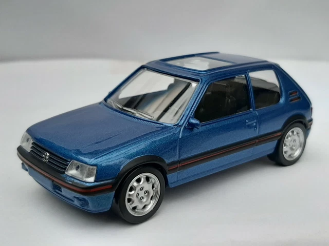 Peugeot 205 SOLIDO 51 GTI Rouge 1/43 Voiture Miniature De