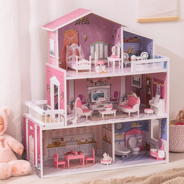 Furniture Baby Doll House Room Furnished Doll House Hape
