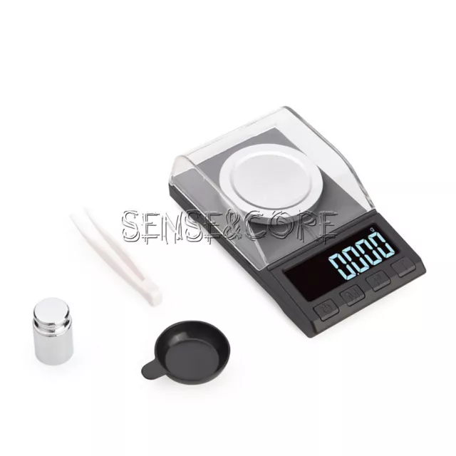 High Precision Digital Scales 0.001g LCD Mini Electronic Scales For Jewelry Gold