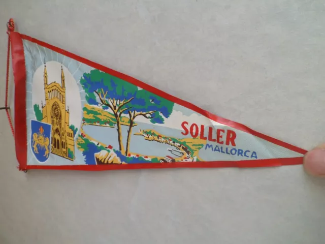 Ancien fanion - SOLLER - MALLORCA - 26 cm