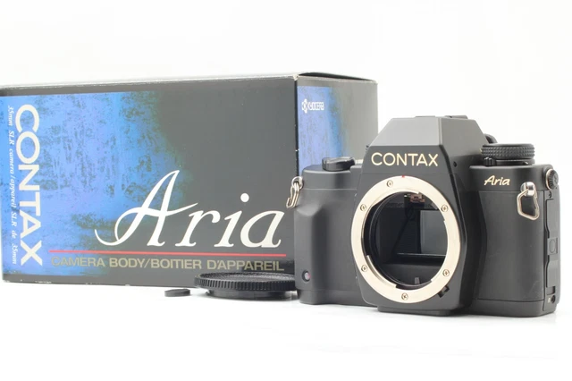 [ NEAR MINT in BOX ] Contax Aria 35mm SLR Film Camera Body From Japan