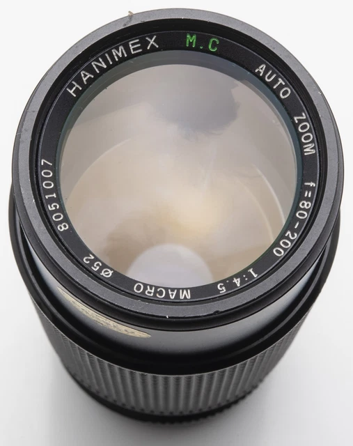 Objectif Zoom Hanimex 80-205mm F/4.5 Macro Pour Olympus OM - Occasion - Fabriqué Au Japon