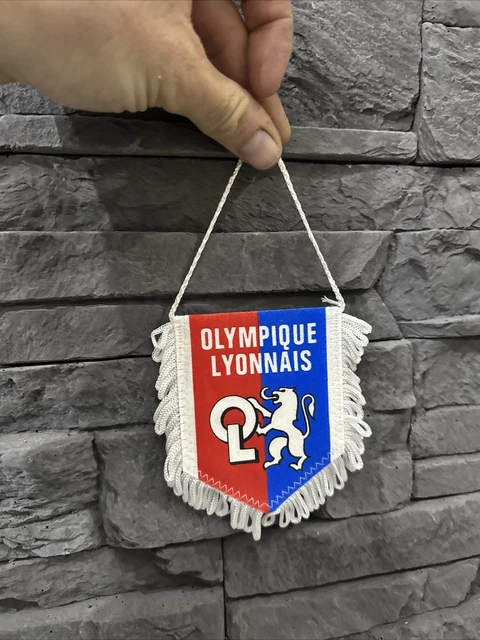 OL Lyon olympique lyonnais fanion vintage foot football