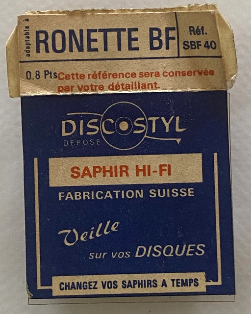 6850 Saphir Zafira Teppaz MT26 Needle stylus platine vinyle disque