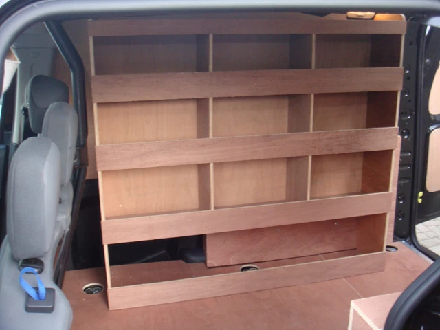 VAN RACKING VAUXHALL Combo Electrician Spark Van Vault Van Storage Rack 230.00 PicClick UK