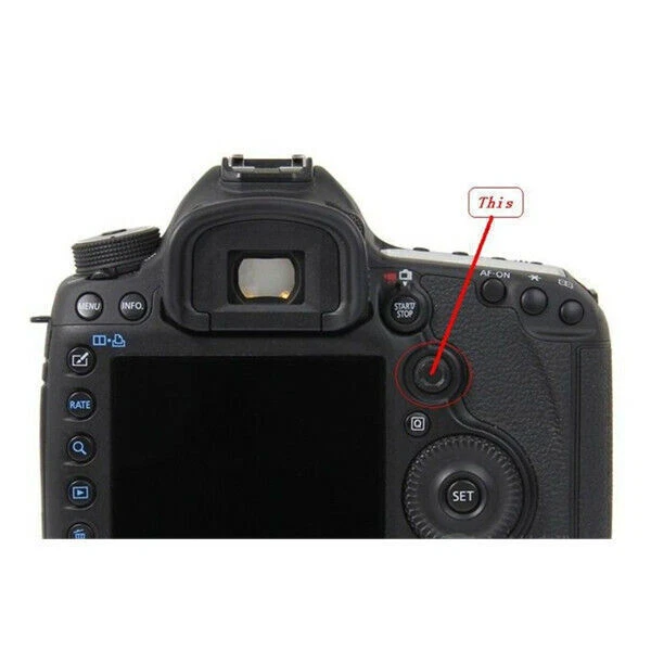 Nuevo botón joystick multicontrolador piezas de reparación para Canon EOS 5D Mark III