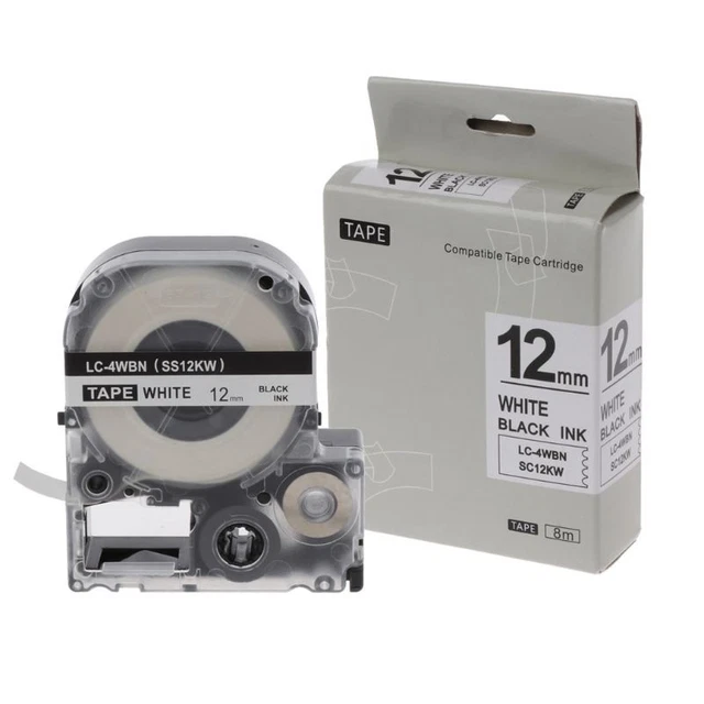 PRINTING LABEL TAPE 12cm for SS12KW LC-4WBN9 LW-300 LW-400 LW-600P $17. ...