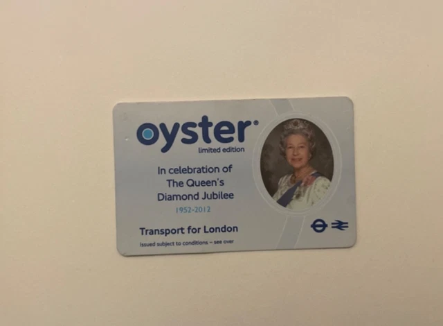 2012 Limited Edition Oyster Card IN VENDITA! - PicClick IT