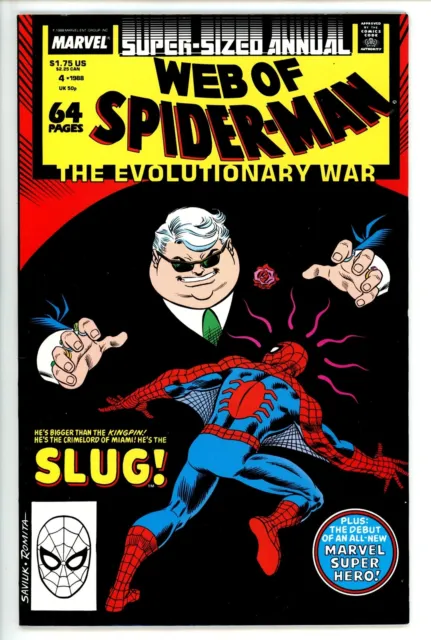 Web of Spider-Man Annual Vol 1 #4 Marvel (1988)