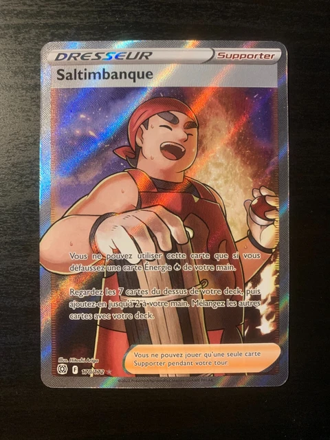 Saltimbanque 170/172 Full Art – Coffret 10 Cartes Pokémon Ultraboost Épée & Bouclier 9 Stars Étincelantes FR
