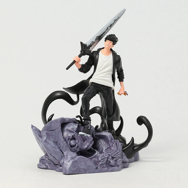 SOLO LEVELING SUNG Jin Woo Only1 Level Up Statue Pvc Figure Gift Doll ...