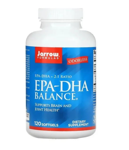 Jarrow Formulas EPA-DHA Balance, 120 Softgels