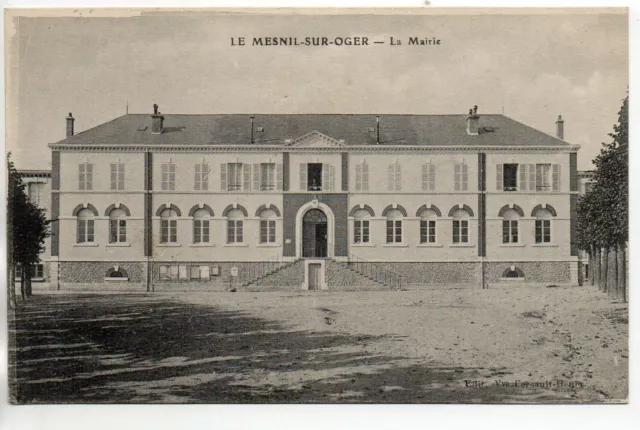 LE MESNIL SUR OGER - Marne - CPA 51 - La Mairie