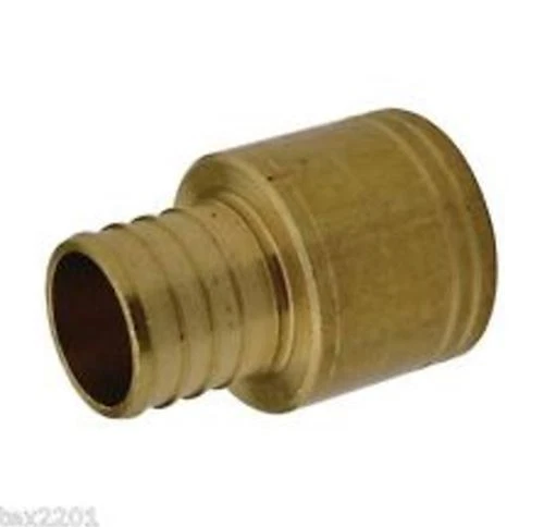 (10 pack) Qest Pex 1/2" Brass Female Sweat Adapter Couplings QQ750XPK1