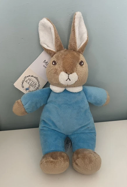 M&S BEATRIX POTTER Peter Rabbit Rattle Chime Soft Toy Plush New with ...