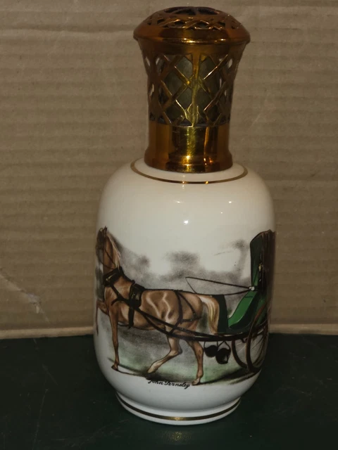 Lampe Berger En Porcelaine – Branches Fleuries Relief – N°42 – France