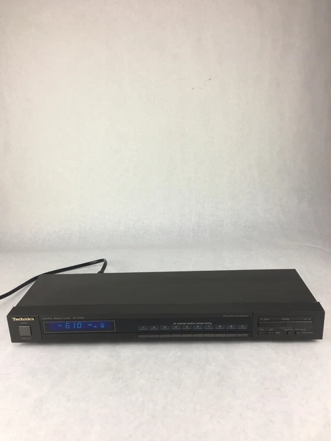 Vintage Technics ST-Z780 Am/Fm Stéréo Tuner. Fonctionne Excellent 60 Hz 120 V