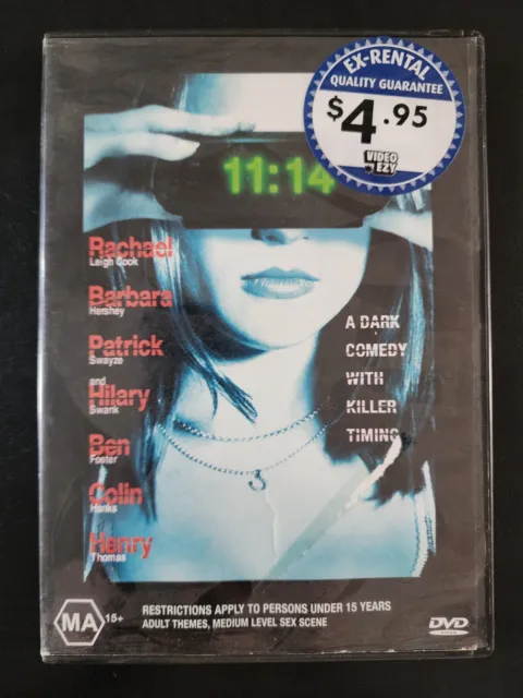 11:14 (DVD, 2003) Rachael Leigh Cook Comedy Region 4 $4.93