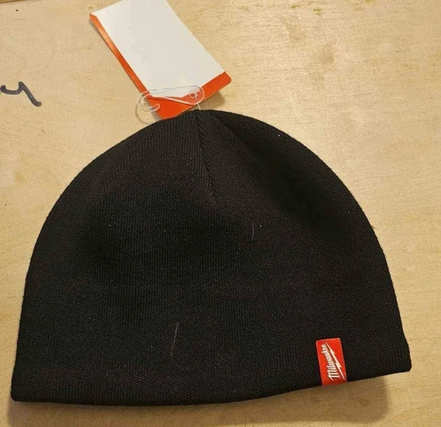 Milwaukee 502B Beanie Fleece Lined One Size - Black