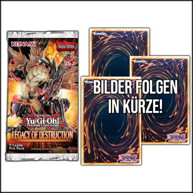 Yugioh! Legacy of Destruction - Einzelkarten zum Aussuchen - LEDE