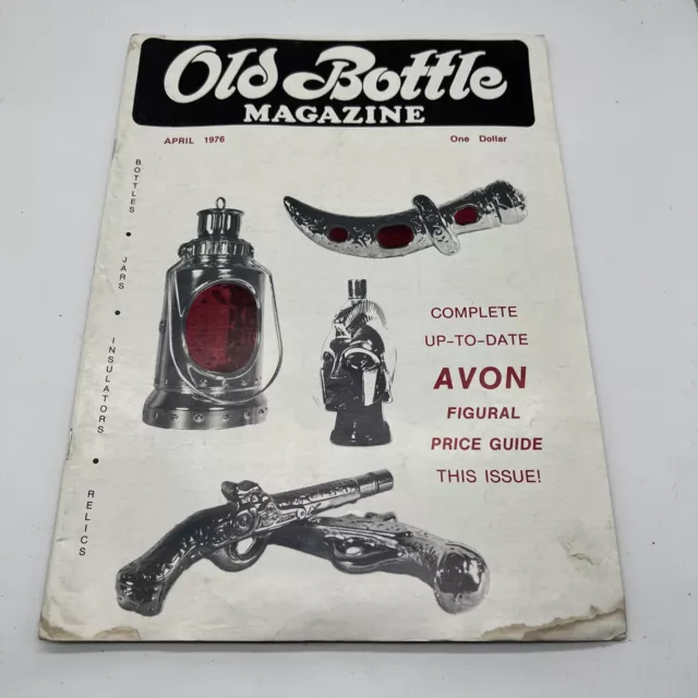 Vintage April 1976 Old Bottle Magazine Treasure Hunt