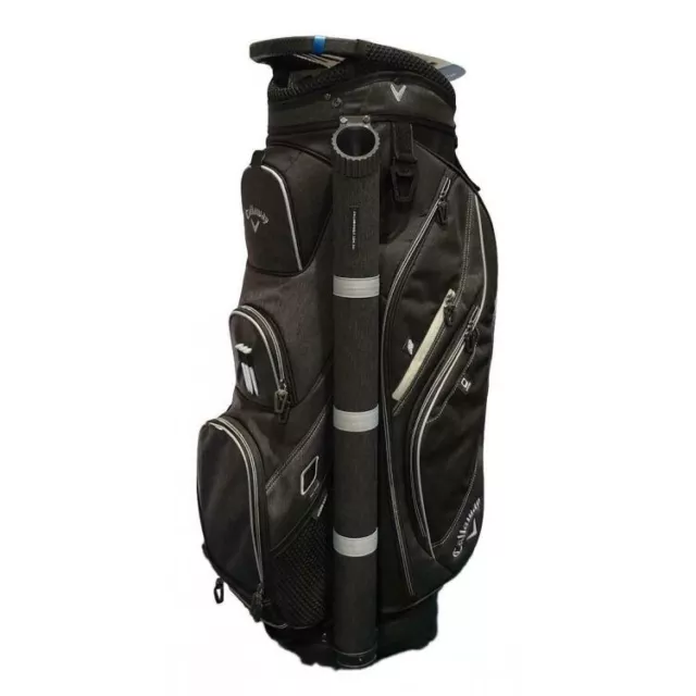 Callaway Forrester 19 Cart Bag - Black/Silver - New!