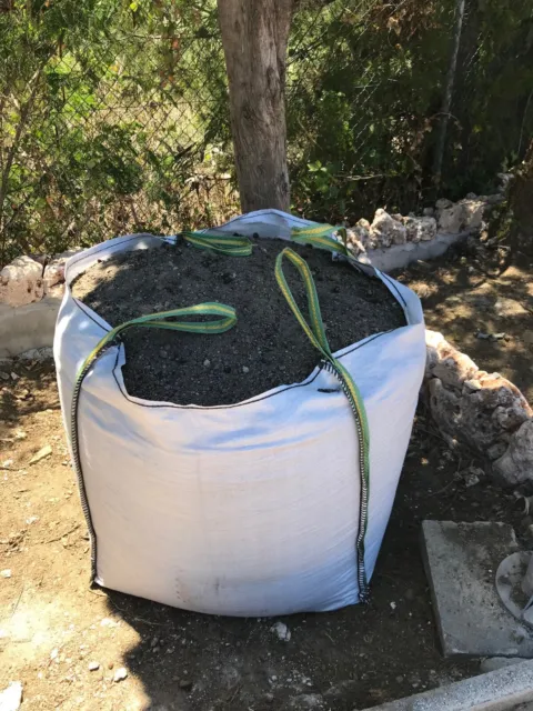 One Tonne FIBC Dumpy Bags 1 Ton Bulk Jumbo Builders Garden Aggregate Strong Sack